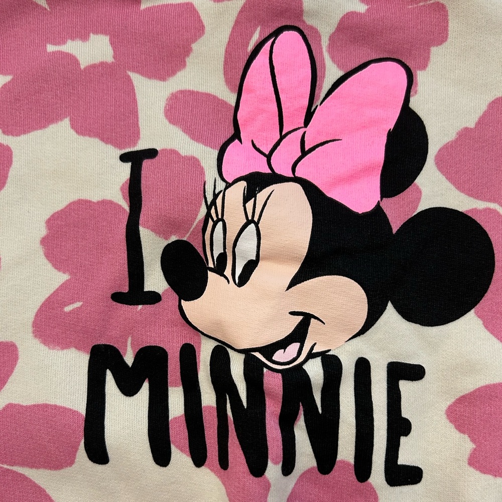 Zara Disney Minnie Mouse Matching Set Sweatshirt and Leggings Toddlers Girls 2T - Picture 4 of 8